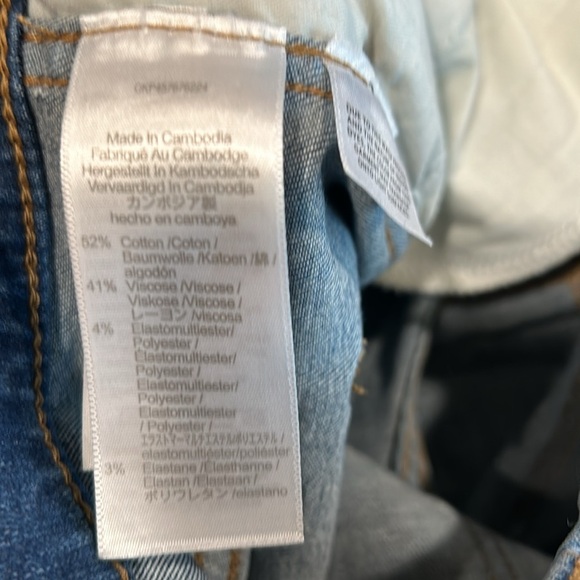 Madewell Stovepipe Straight Leg Denim Blue Jeans Size 26 - Picture 6 of 7